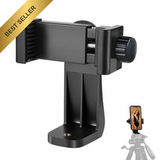 Universal Phone Tripod Mount Adapter Cell Phone Holder Clamp Bracket Attachment
