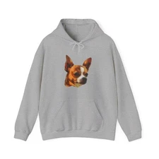 Chihuahua 'Paco' Unisex 50/50 Hoodie by DoggyLips™