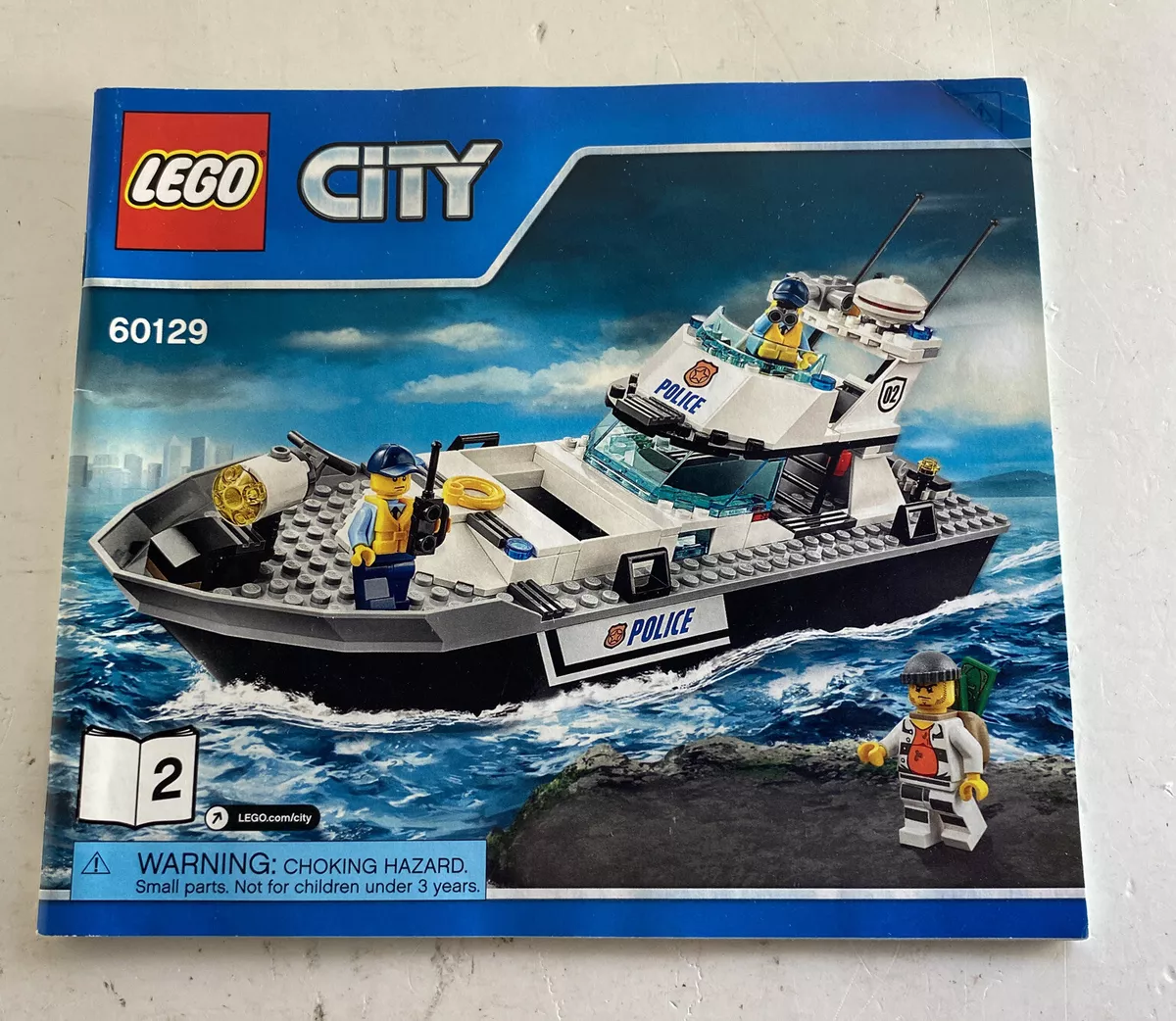 Lego City Police Boat 60129 INSTRUCTIONS ONLY Booklet 2 eBay