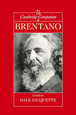 The Cambridge Companion to Brentano Jacquette Paperback 9780521007658