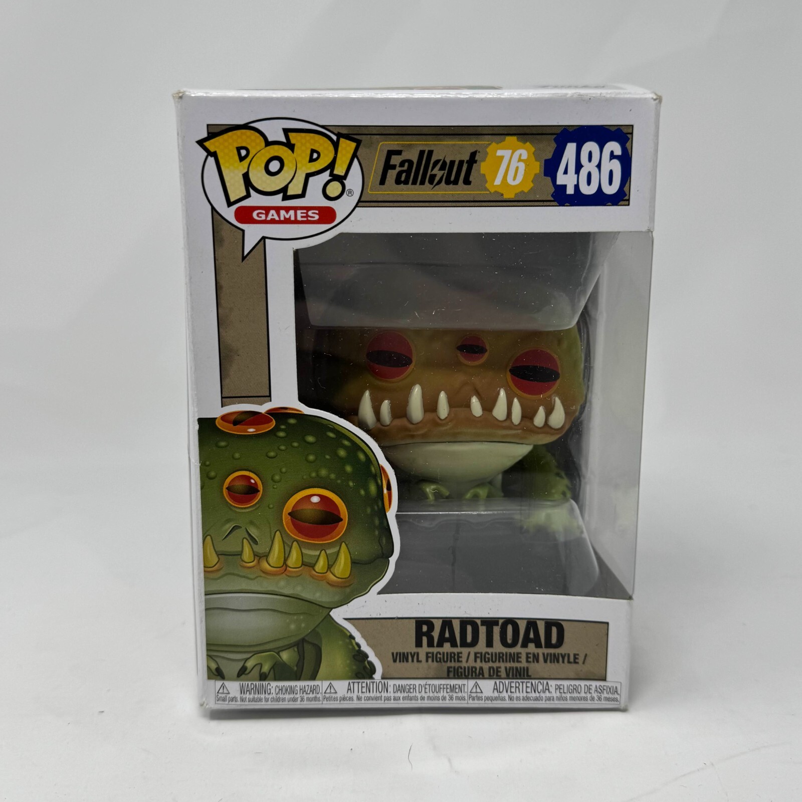 Funko POP! Games Fallout Radtoad #486 Vinyl Figure