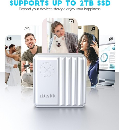 iDiskk M.2 2230 NVMe SSD Enclosure,USB C 3.2 Gen 2 Type-C 10Gbps Fits M Key & Si - 第 7/12 張圖片