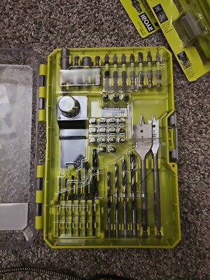 Ryobi 48 PC Project Set A984802 for wood, metal, plastic New