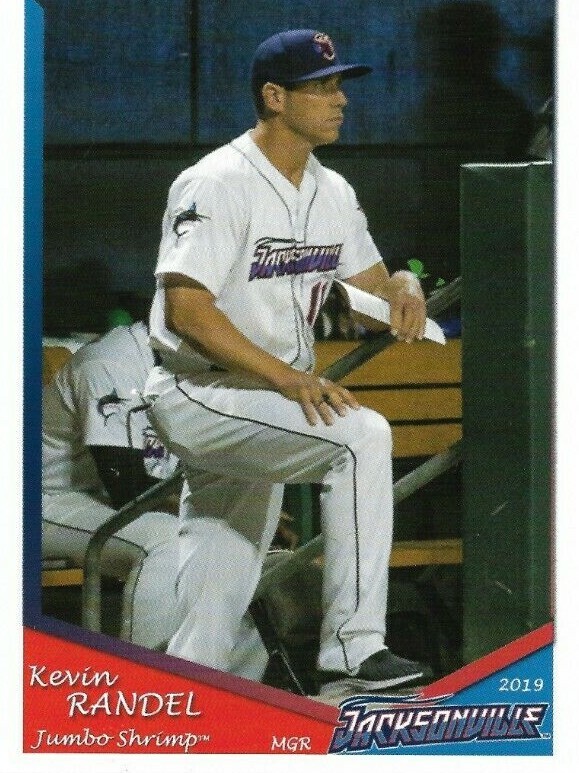 Kevin Randel 2019 Jacksonville Jumbo Shrimp Kevin Randel Miami Marlins | eBay