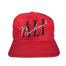Vintage Muhammad Ali Boxing I am The Greatest Snapback Hat Made in USA Nutmeg
