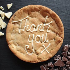 Giant Cookie Thank You Personalised Cookie Card with FREE Gift wrap
