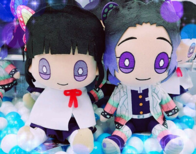 Demon Slayer Kimetsu no Yaiba Shinobu Kocho & Kanao Tsuyuri Plush