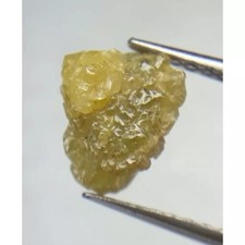 1.15 Ct, Natural Yellow Diamond,Yellow Rough Diamond,Uncut Diamond,Raw Diamond