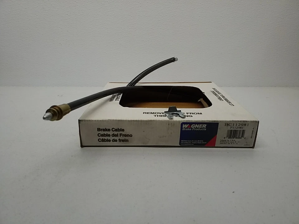 Cable de freno de estacionamiento BC112981 Wagner F112981 cable de freno de estacionamiento Foto 2 de 3