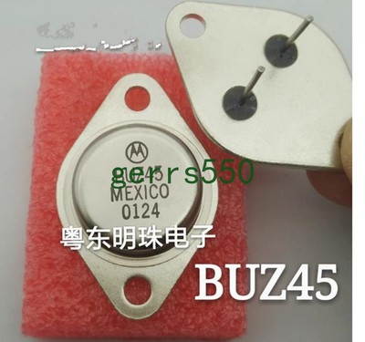 1 pcs New Gold-sealed transistor TO-3 iron cap high-power triode BUZ45