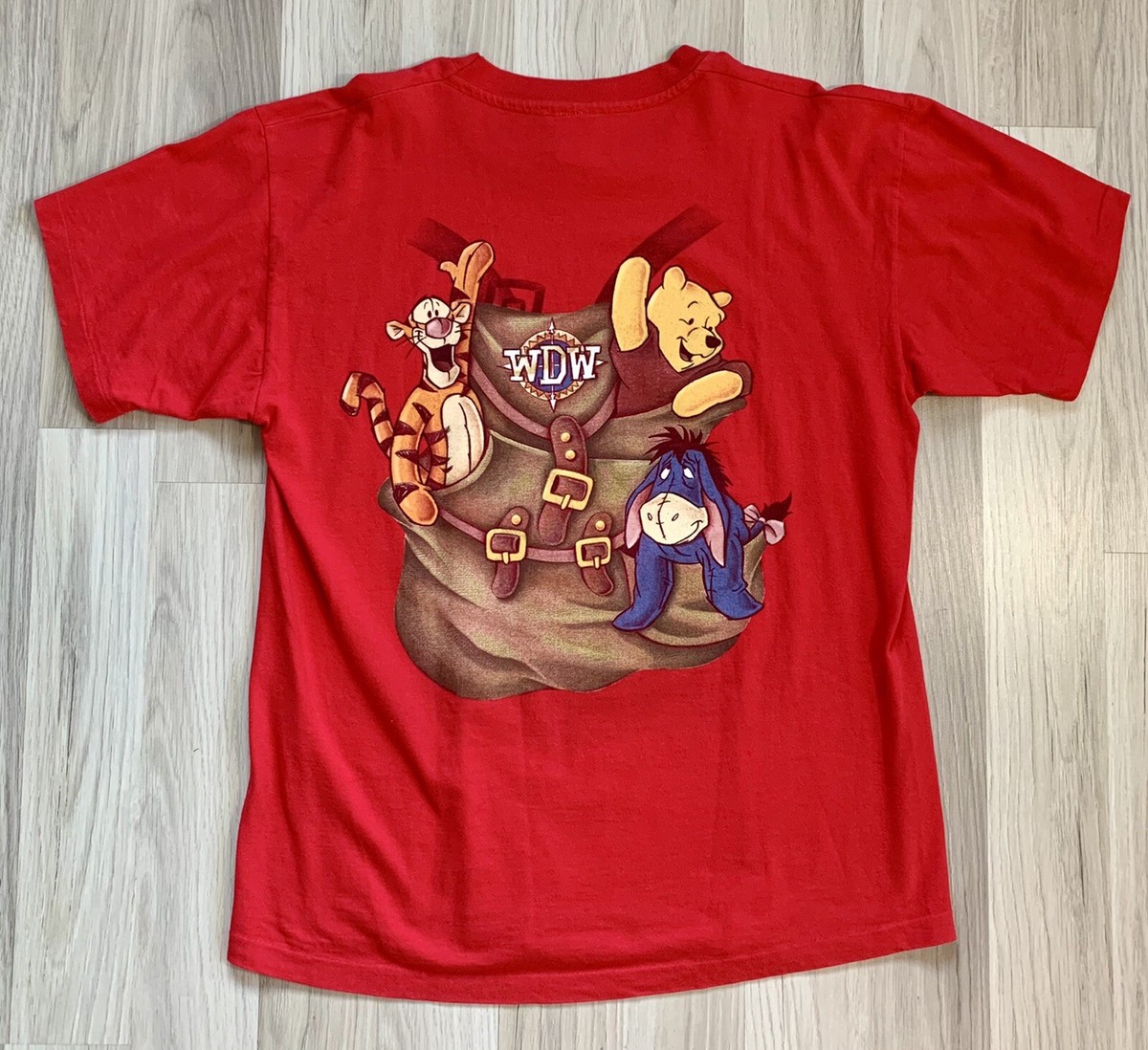 トップス 90s Winnie-the-Pooh Vintage Disney Vintage Winnie The Pooh T-Shirt 90s Disney Woman's Large