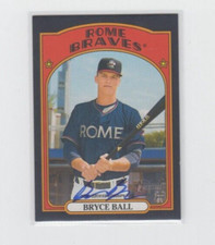2021 Topps Heritage Bryce Ball Black Border Auto #ed 36/50