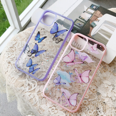 Cute Colorful Butterfly Bowkont Hard Phone Case Compatible