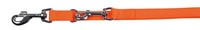 Kerbl Pet Miami FüHrleine, Orange 25 Mm, 200 Cm Hundeleine Trainingsleine Leine