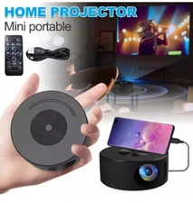 Mini Projector LED 1080P HD Home Cinema Portable Home Movie Projector 2024 NEW