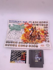 Romance of the Three Kingdoms (NES, 1989) With Manual and Map