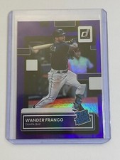 ⚾ 2022 Panini Donruss Baseball Purple Base Card Rookie #34 Wander FRANCO ⚾