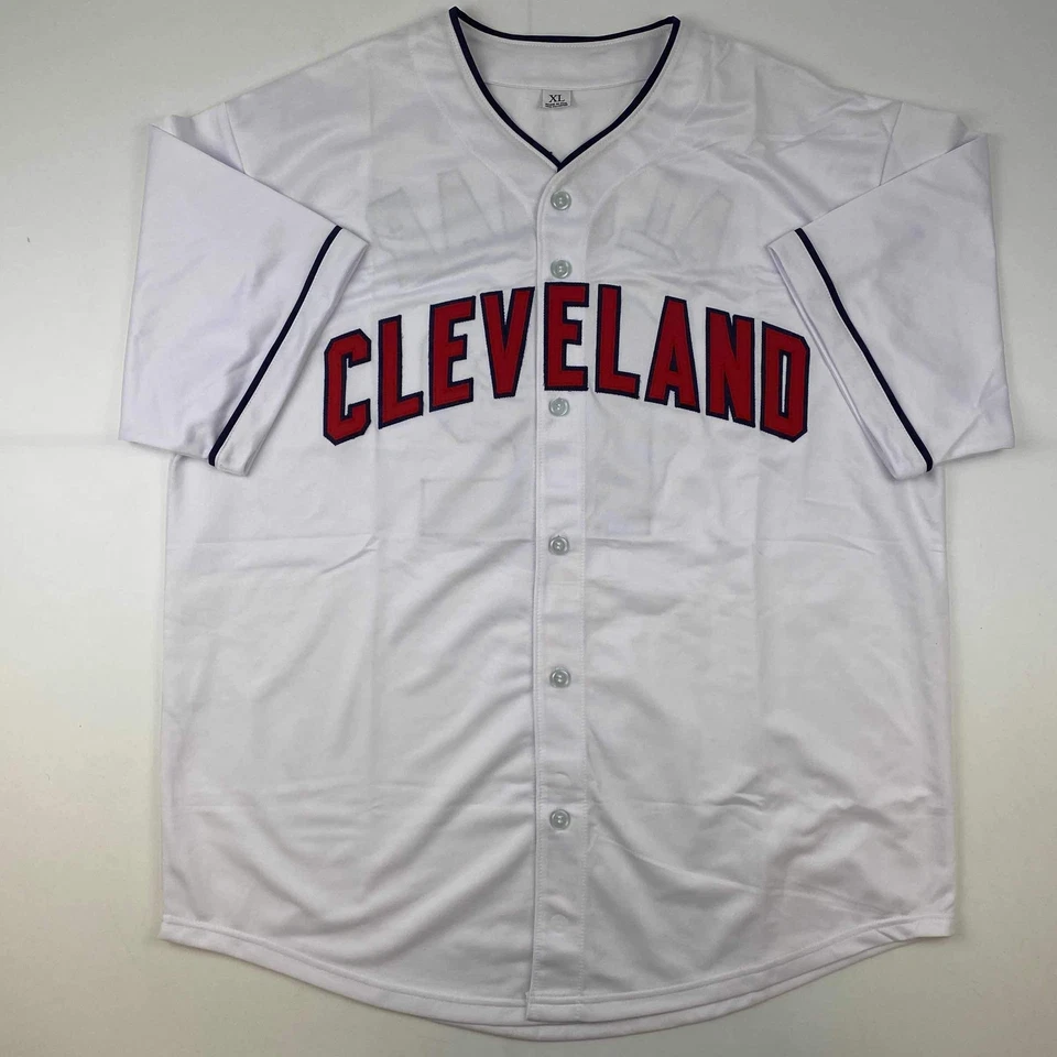 Autographed/Signed Roberto Alomar Cleveland White Baseball Jersey JSA COA - Image 4 of 4
