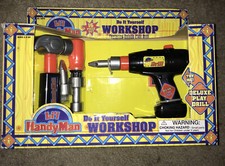 Lil Handyman  Do it yourself workshop  featuring Deluxe Play Drill by Polyfect