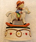 Enesco “Woopie Ti Yi Yo Git Along Little Doggies” Cowboy Music Box — photo 2