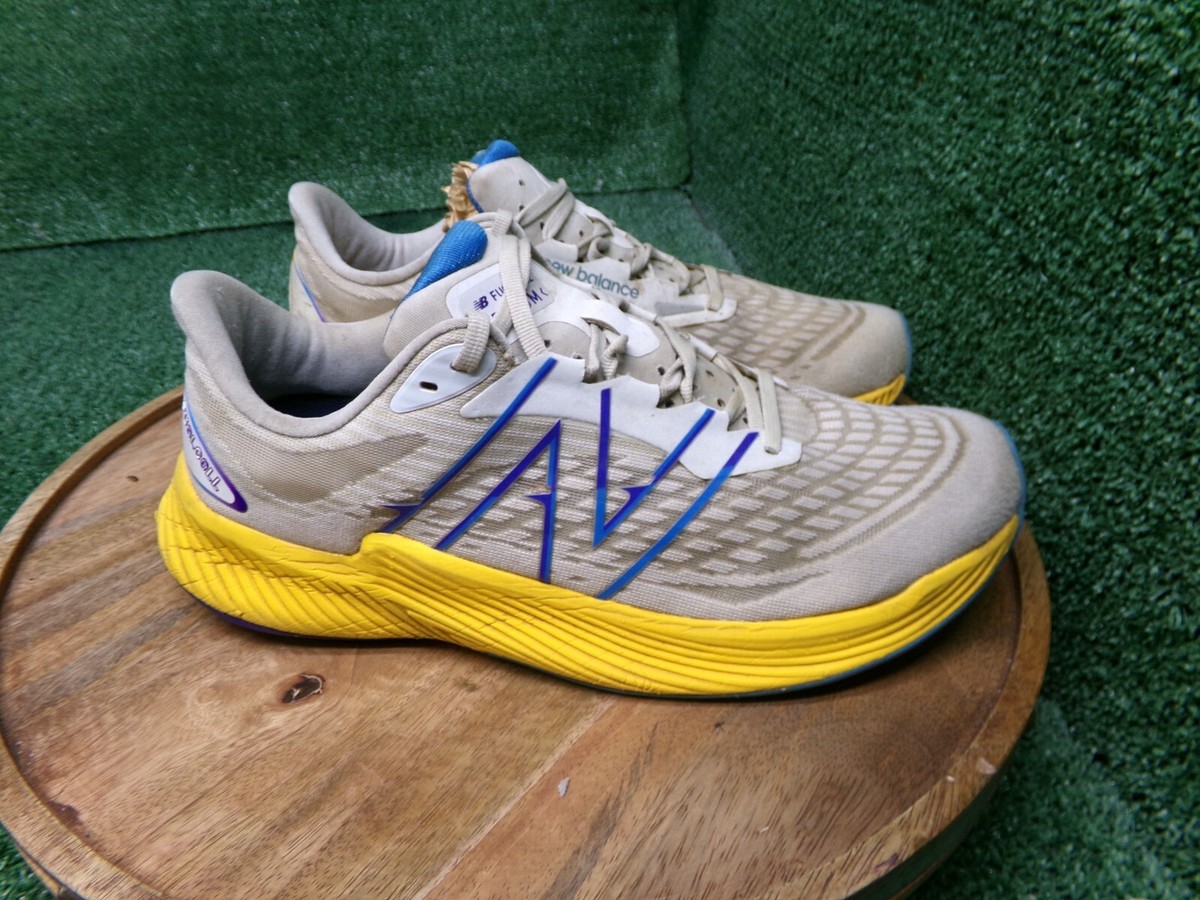 New Balance Mens Fuelcell Prism V2 White Impulse Running Shoe Size