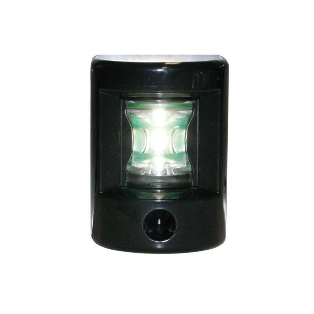 FOS LED 12 Stern Light 135° Side‑Mount White Housing | 4Boats