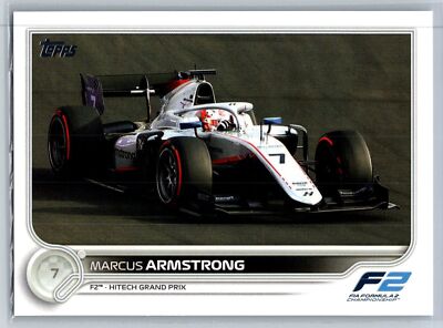 2022 Topps Formula 1 F1 Marcus Armstrong F2 #135