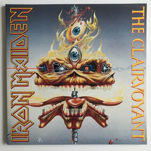 Iron Maiden - The Clairvoyant (Live) 12” Single in Gatefold Sleeve 1988. NM/M