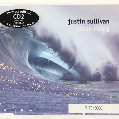 Music Musik MAXI CD Justin Sullivan   Ocean Rising Limited Edition Gut