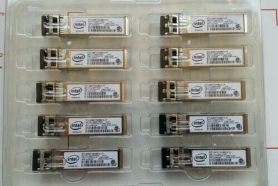 10PCS Intel FTLX8571D3BCV-IT E10GSFPSR E65689-001 Ethernet SFP SR for X520-DA2