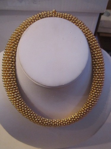 VINTAGE CINER CHOKER NECKLACE - HEAVY 