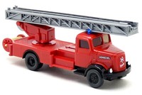 Wiking 0861 31 Henschel Hs 100 Lkw Feuerwehr Dlk Drehleiter Leiterwagen 1:87 H0