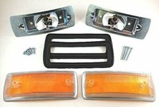 Vw Type 2 Bus 1968-1972 Baywindow Front Turn Signals Kit Complete
