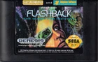 Sega Genesis  'Flashback The Quest for Identity'  Cartridge & Manual