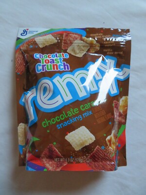 (1) Chocolate Toast Crunch Remix Chocolate Caramel Snacking Mix 6.3 Oz ^2