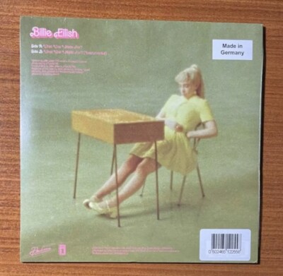 Billie Eilish - What Was I Made For? Yellow 7” Vinyl BRAND NEW