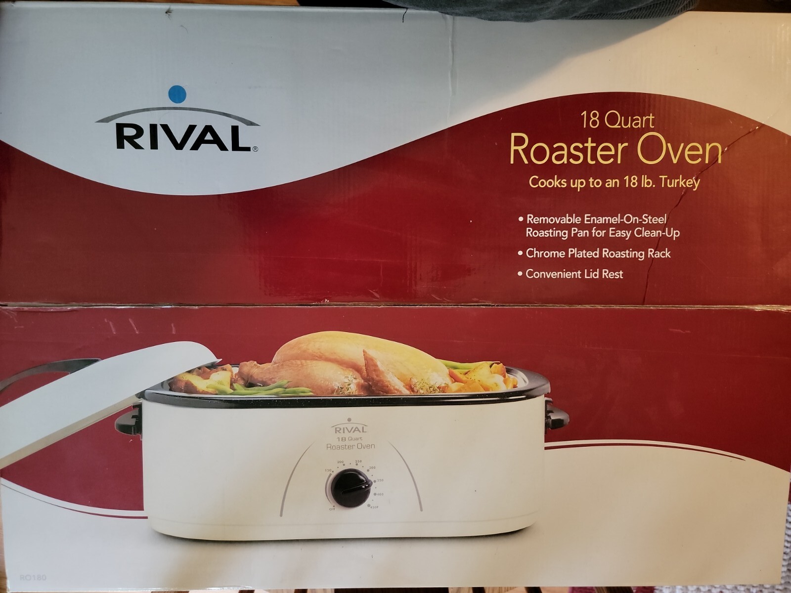 VTG NOS Rival 18Quart Roaster Oven RO180 NEW! eBay
