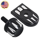 Rear Seat Bolt Tab Fender Screw Mount Knob Cover For Harley Sportster 1996-2024