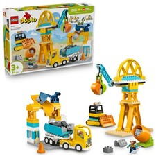 LEGO® DUPLO® 10476 Baustelle mit Baufahrzeugen 3-in-1-Set Kran Laster 
