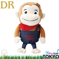 Golf Driver Head Cover Curious George Cute Kawaii Doll 460cc NEW Japan