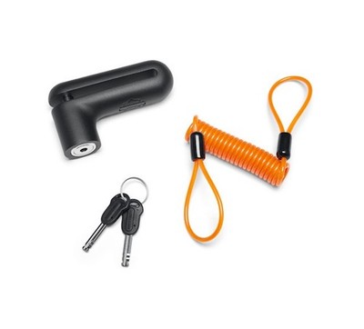 Harley-Davidson Scheibenbremsschloss mit Erinnerung Motorrad Security 94873-10a