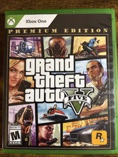 Grand Theft Auto V Premium Edition Microsoft Xbox One CIB with Map and Manual