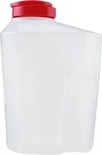 3 Quart Mixing Easy Pour Bottle with Measurements Rounded Grip, Tighten