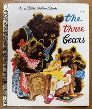 Little Golden Book: The Three Bears by F. Rojankovsky 1976 Vintage