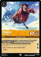 2026 Lorcana TCG Winterspell/11-EN Pumbaa - Winter Warthog 4/204 Common NM
