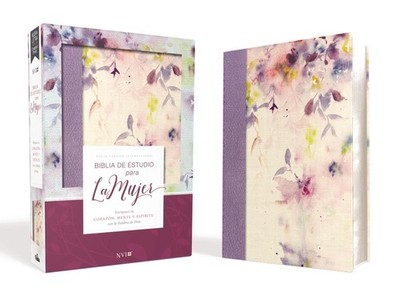 Biblia de Estudio Para La Mujer Nvi, Leathersoft/Tela Lila by Nueva Versi?n Inte