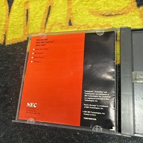 Bonk's Revenge TurboGrafx 16 w/ Manual, Case Sleeve, & Cover Art - Tested