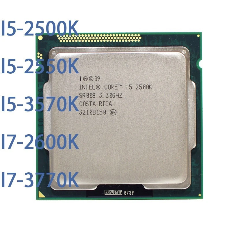 25+ Intel Core i7-2600K Processor Model Computer Processors (CPUs