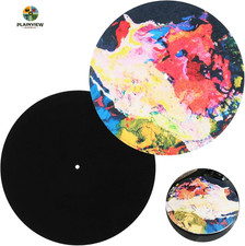 2 Pack Turntable Mat, 12 Inch anti Static Turntable Slipmat, Wool Felt Platter M