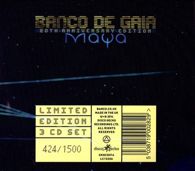 BANCO DE GAIA - MAYA [DIGIPAK] NEW CD